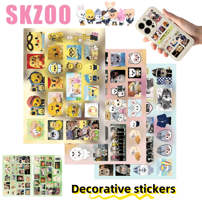 Memo Pad Sticky - SKZOO Stray Kids Wolf chan Foxi.ny