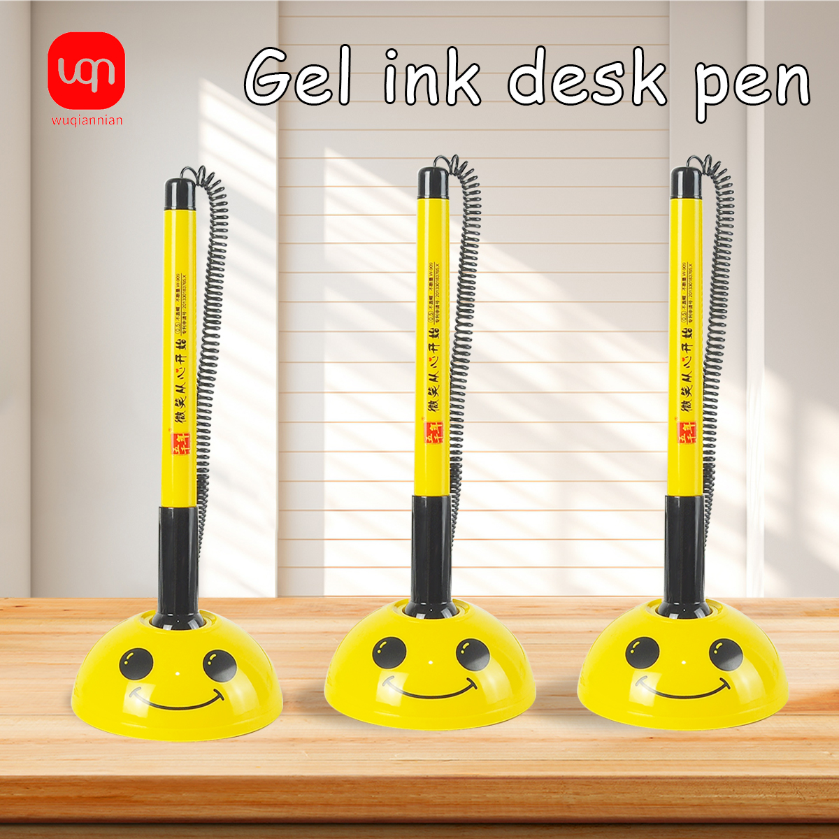 Stationery And Office Supply Chain - WQN-3/6/12PCS Durable Practical Desktop Pen with