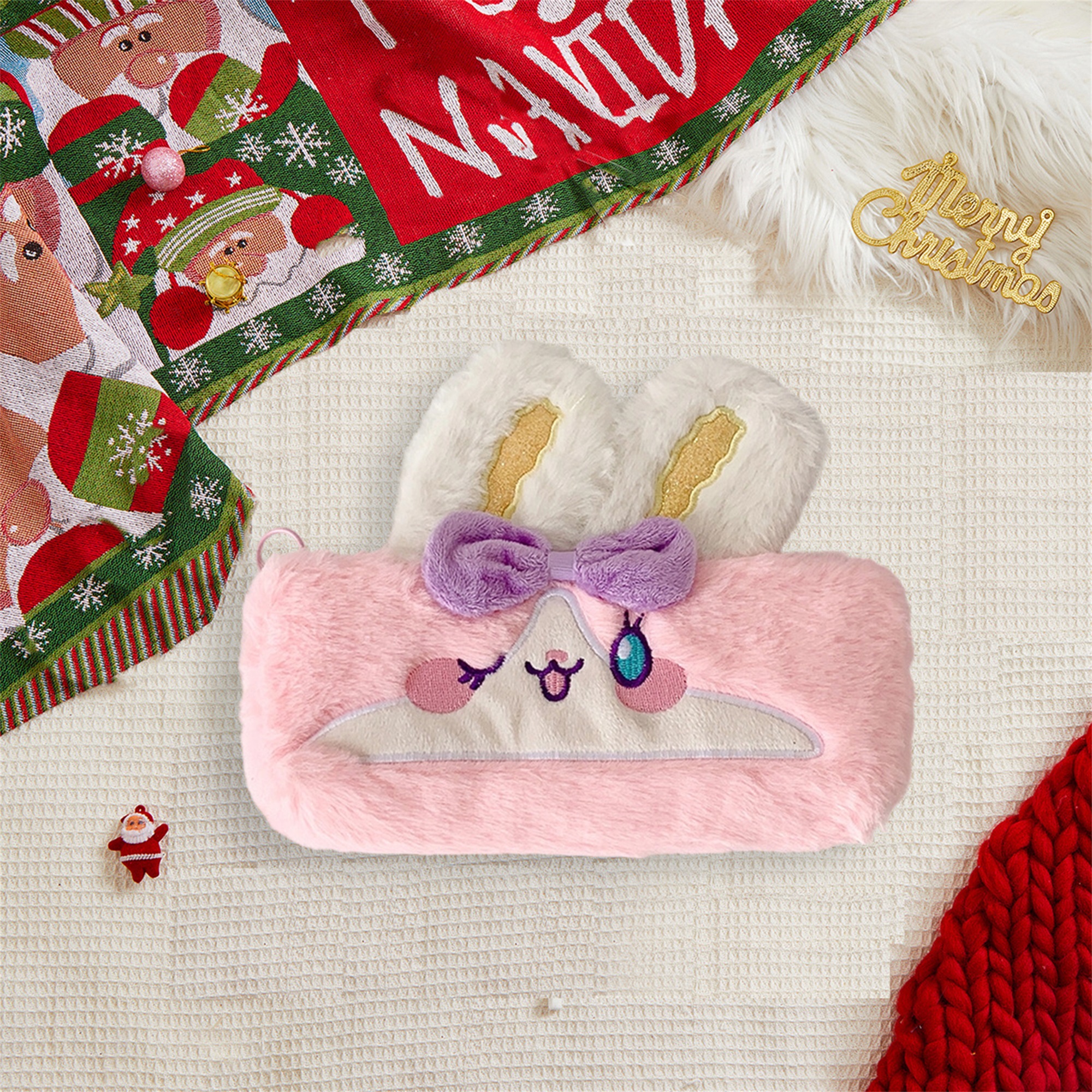 Supply Of Office Stationery - Adorable Fluffy Cat Pencil Case with