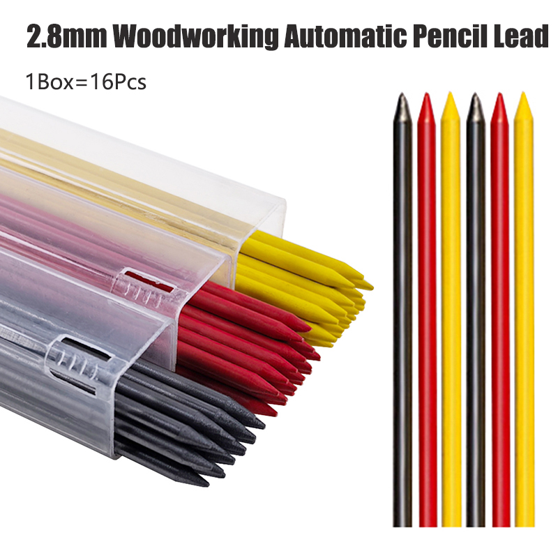 Black Yellow Red 2.8mm Woodwor - Mechanical Pencil Lead บทวิจารณ์และราคา