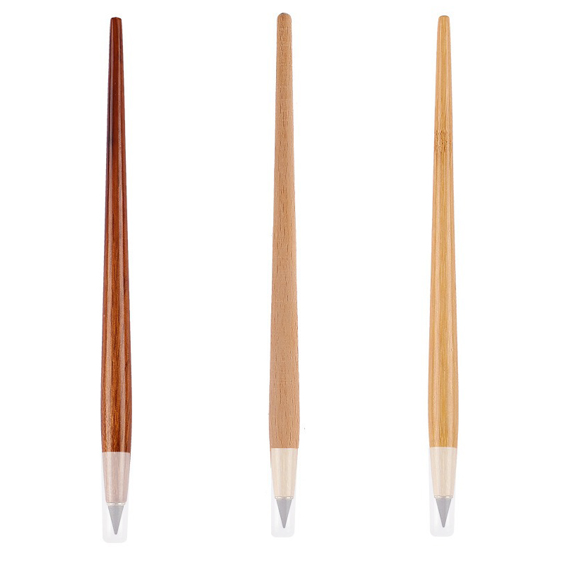 Wooden Eternal Pencil No Sharp - Stationery Office บทวิจารณ์และราคา