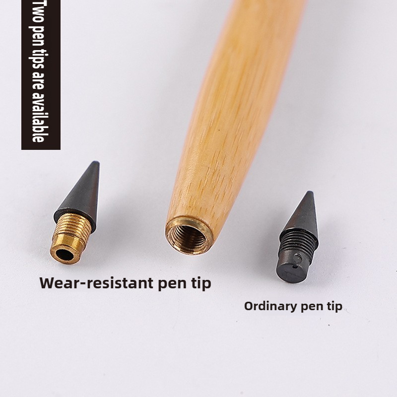 Wooden Eternal Pencil No Sharp - Stationery Office บทวิจารณ์และราคา