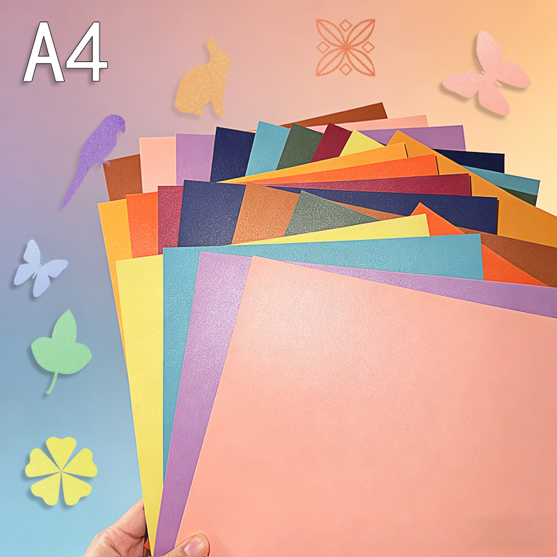 A4  Color Cardstock 20PCS 250G - Cardstock Paper Pack บทวิจารณ์และราคา