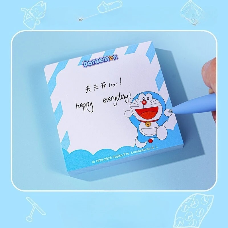 4pcs Doraemons Sticky Notes An - Stationery Office บทวิจารณ์และราคา