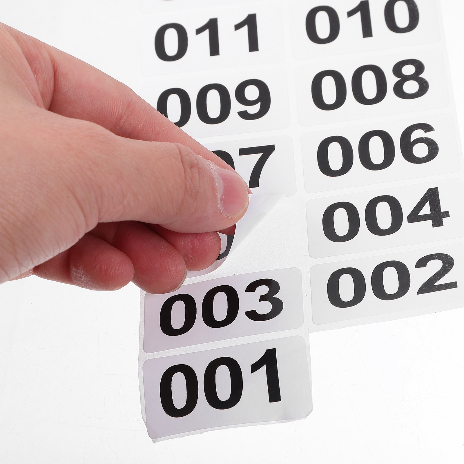 1 Roll Number Stickers Simple  - Sticker Label Roll บทวิจารณ์และราคา