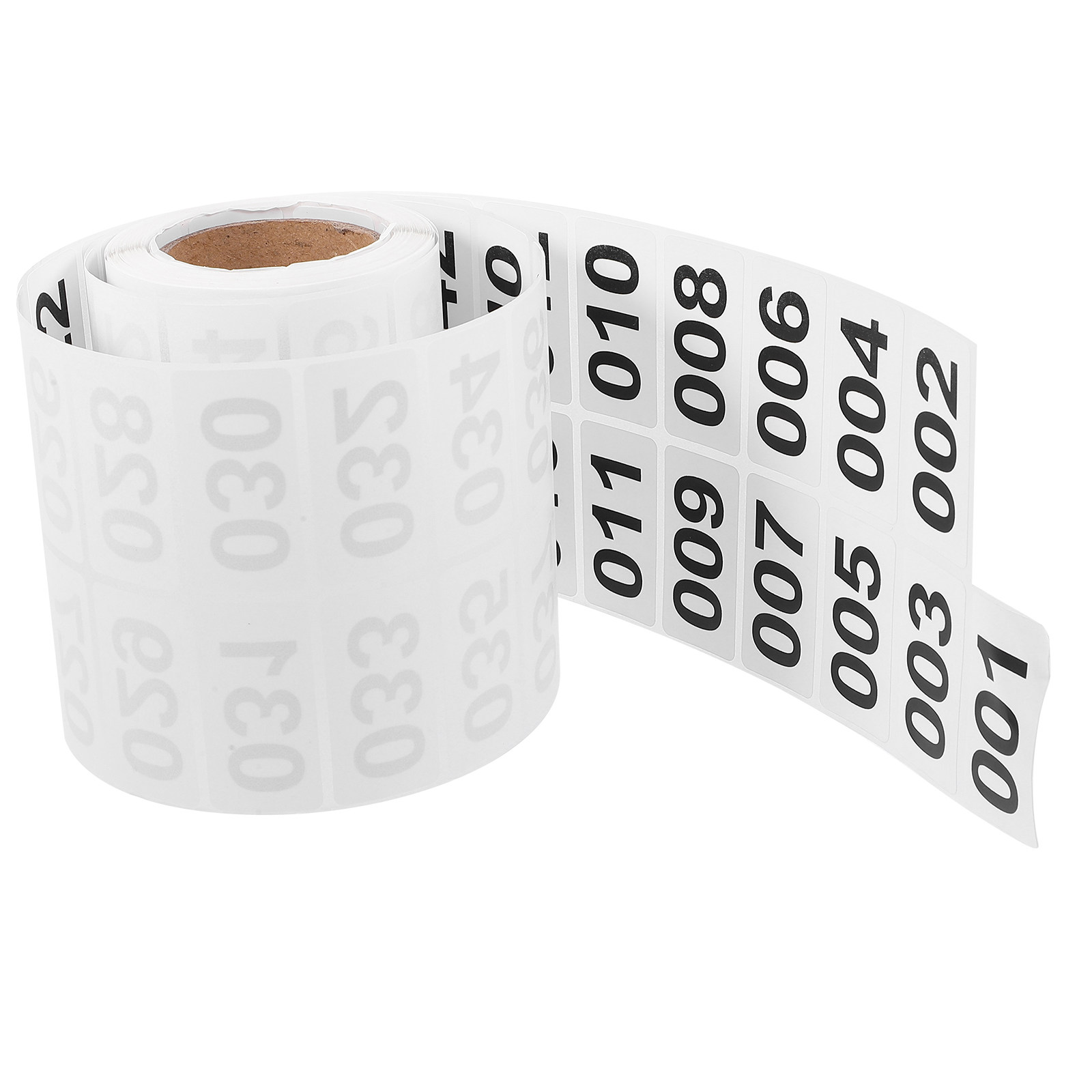 1 Roll Number Stickers Simple  - Sticker Label Roll บทวิจารณ์และราคา