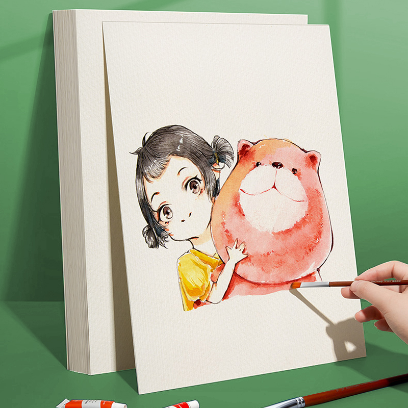 A4 Watercolor Paper 20/50Pcs W - Cardstock Paper Pack บทวิจารณ์และราคา