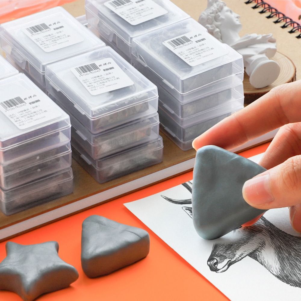 4Pcs Soft Sketching Erasers Mo - Rubber Eraser Kneaded บทวิจารณ์และราคา
