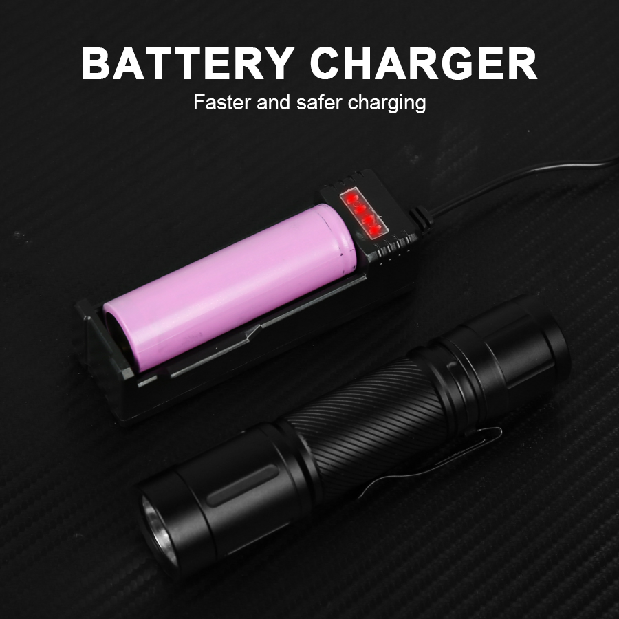 1200LM Fixed Focus LED Flashli - Stationery Supply บทวิจารณ์และราคา