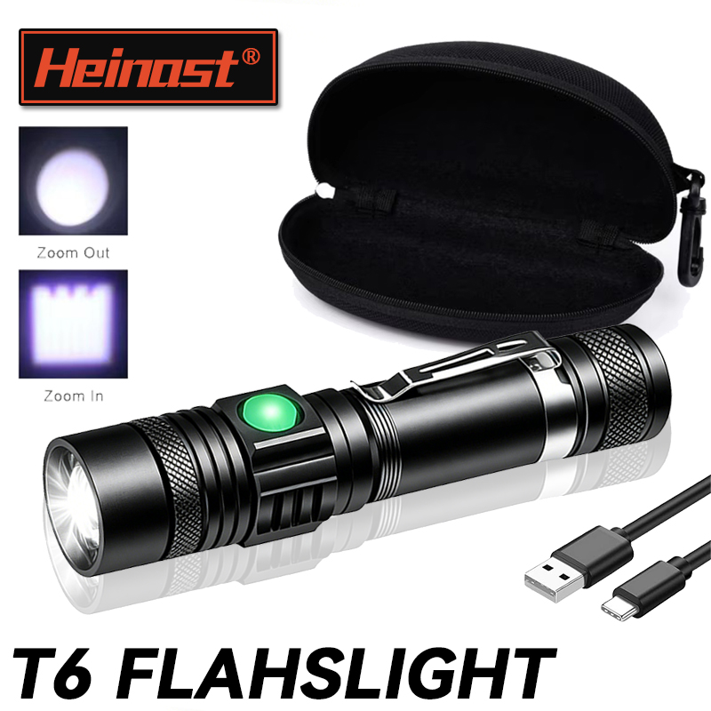 T6 LED Rechargeable Flashlight - Stationery Supply บทวิจารณ์และราคา