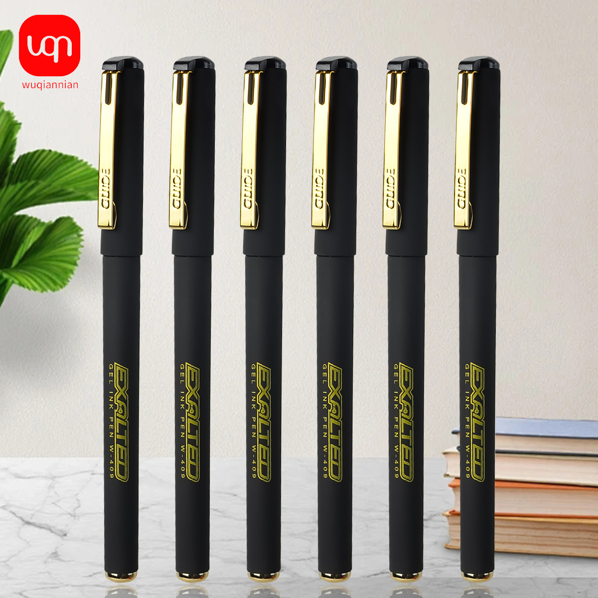 WQN-4/8/12pcs Simple Black Gel - Office Stationery Supply Business บทวิจารณ์และราคา