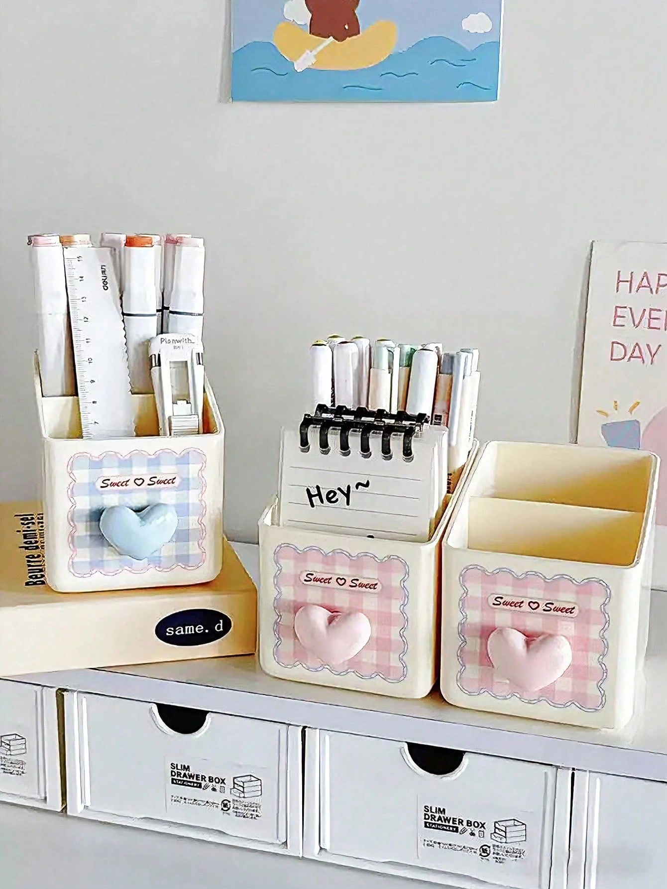 1pc Desktop Stationery Storage - Stationery Office Supply Store บทวิจารณ์และราคา