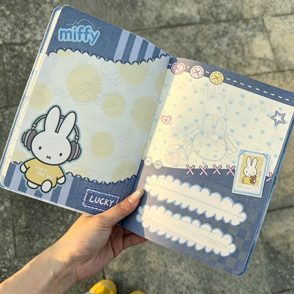 Cute Miffy Rabbit Student Note - Office Supply Office Stationery Items บทวิจารณ์และราคา