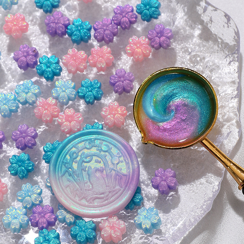 90pcs Mixed Color Glitter Saku - Wax Seal Stamp Kit บทวิจารณ์และราคา