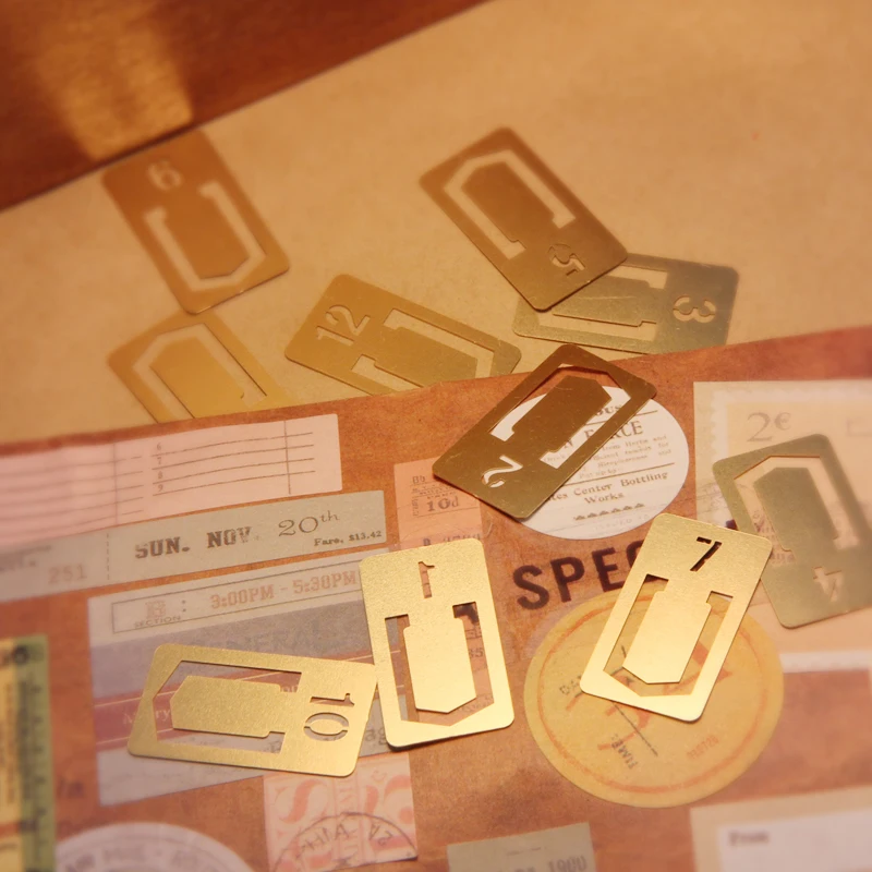 12 Pcs/lot Vintage Copper Book - Stationery Office Supply Store บทวิจารณ์และราคา