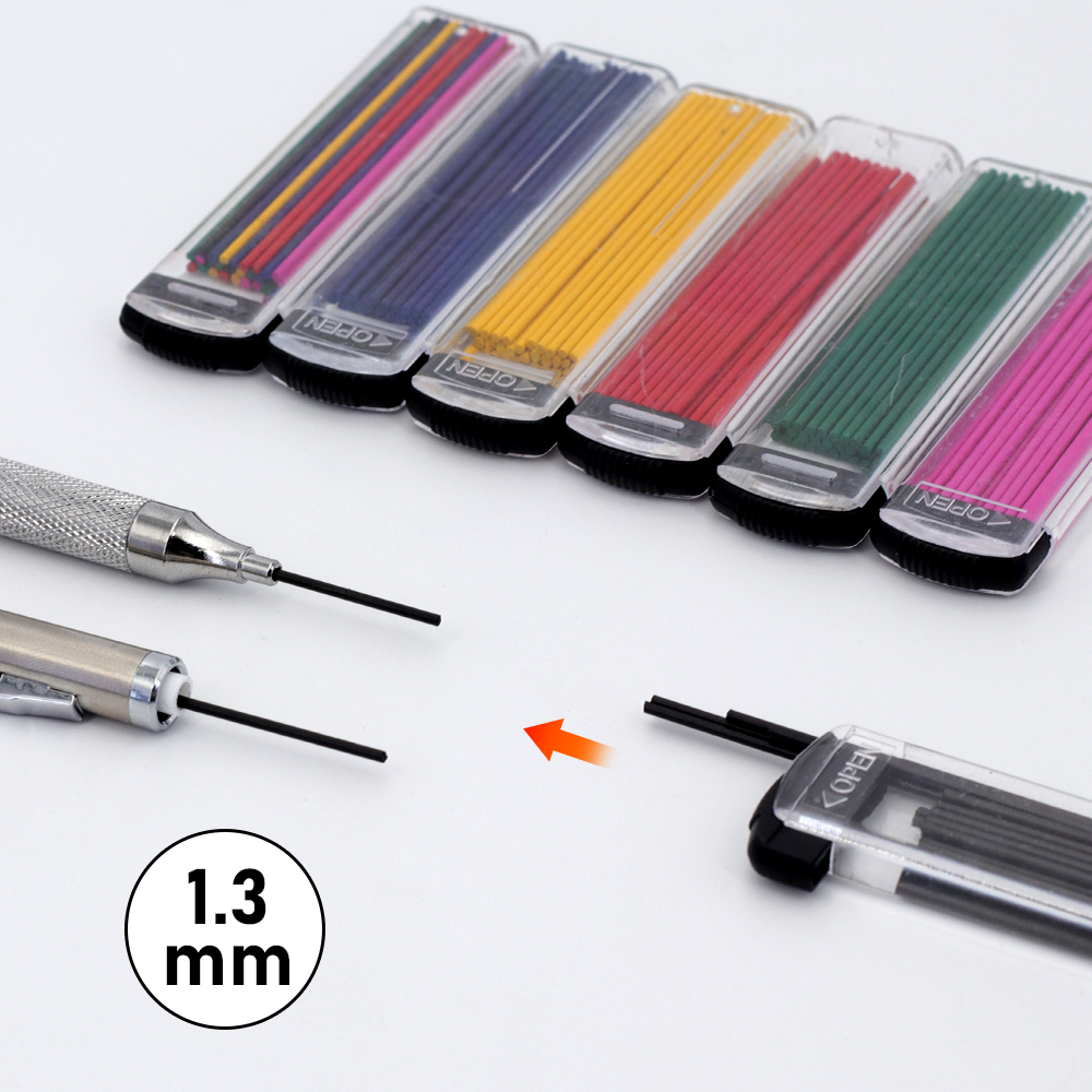 30Pcs/1Box 1.3MM Automatic Pen - Mechanical Pencil Lead บทวิจารณ์และราคา