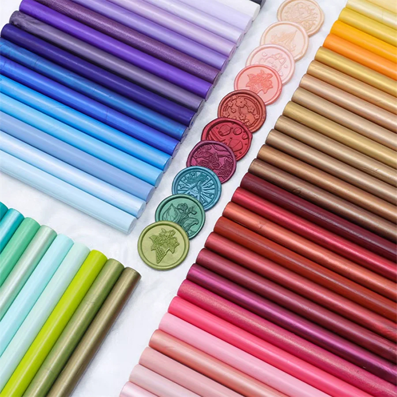 6Pcs Wax Seal Sticks 26Colors  - Wax Seal Stamp Kit บทวิจารณ์และราคา