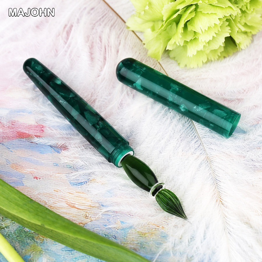 MAJOHN N10 Resin Handmade Glas - Office Stationery Supply Business บทวิจารณ์และราคา