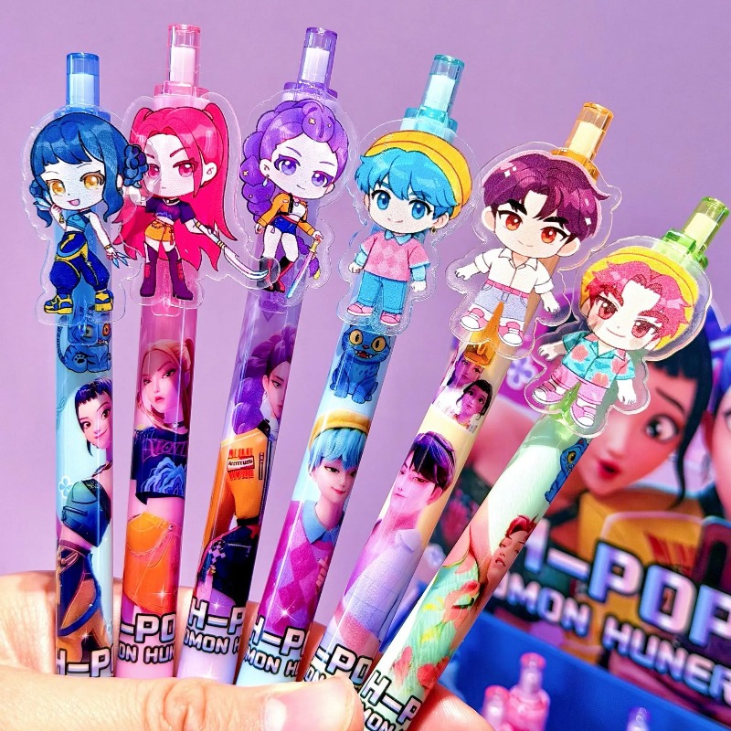 New Anime Cartoon 0.5mm Black  - Office Supply Office Stationery Items บทวิจารณ์และราคา