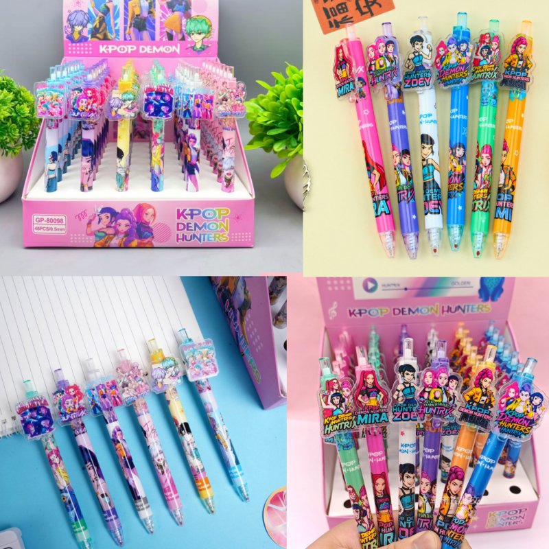 New Anime Cartoon 0.5mm Black  - Office Supply Office Stationery Items บทวิจารณ์และราคา