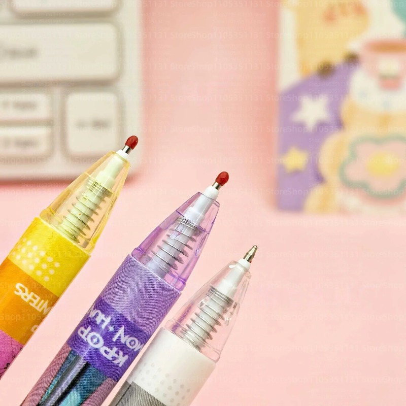 New Anime Cartoon 0.5mm Black  - Office Supply Office Stationery Items บทวิจารณ์และราคา