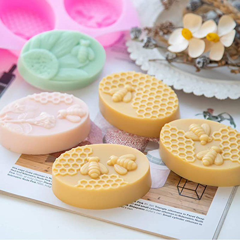 Honeycomb Soap Mold 3D Bumble  - Wax Seal Stamp Kit บทวิจารณ์และราคา