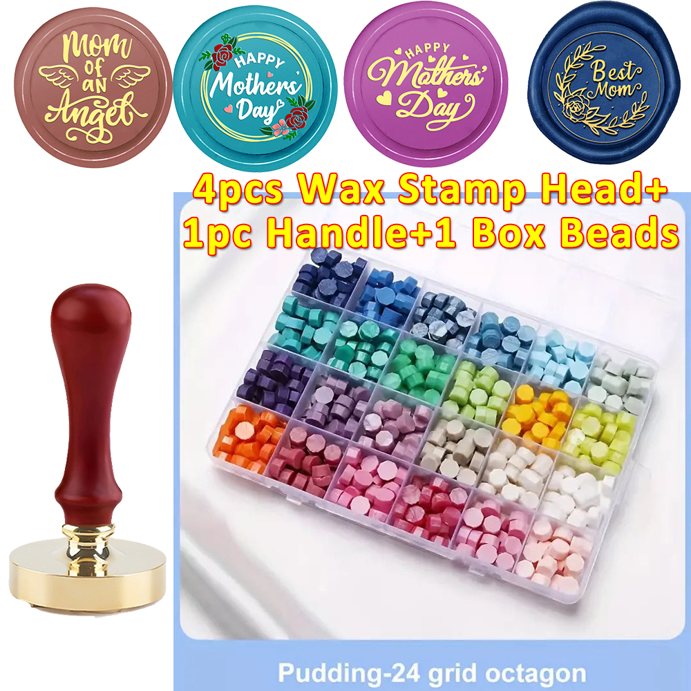 Mother's Day Wax Seal Stamp Se - Wax Seal Stamp Kit บทวิจารณ์และราคา