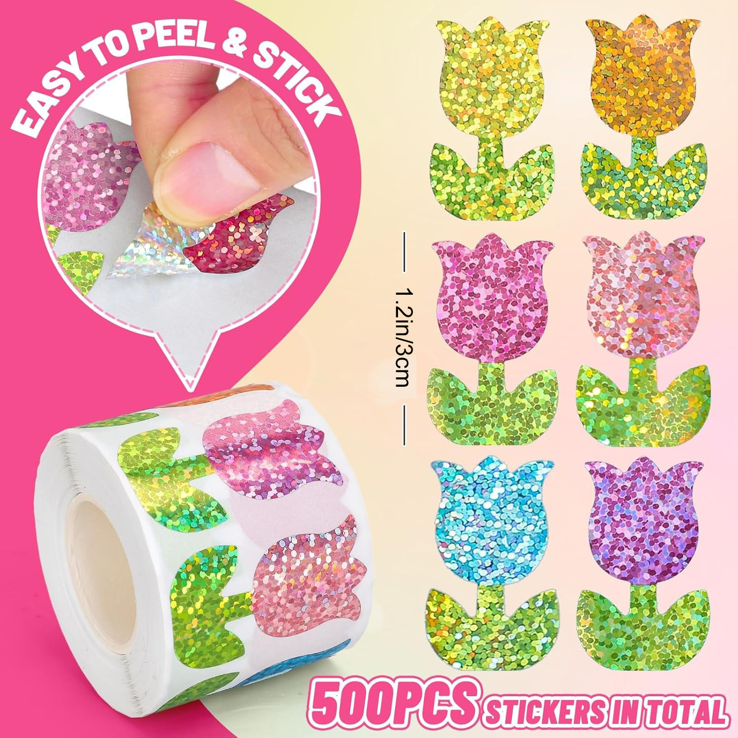 Cartoon Colorful Flower Decora - Memo Pad Sticky บทวิจารณ์และราคา