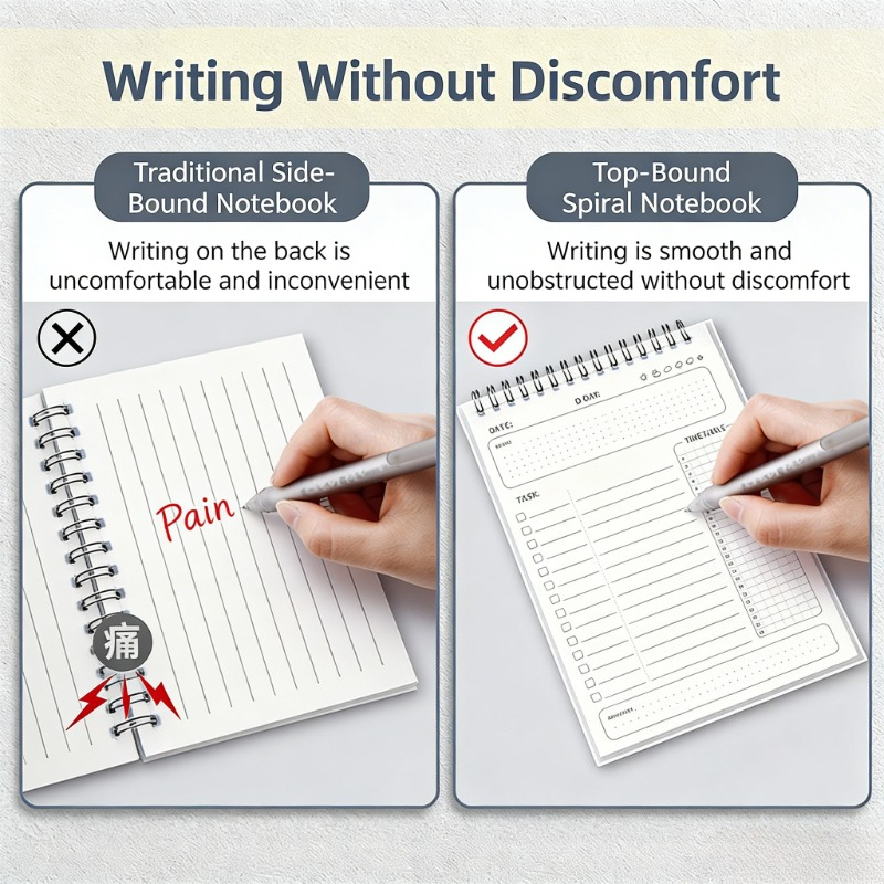 2PCS Planner Agenda Spiral A5  - Office Stationery Supply List บทวิจารณ์และราคา
