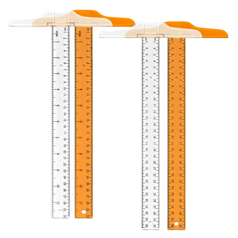 1Pc T-shaped Double Side Scale - Supply Of Office Stationery บทวิจารณ์และราคา