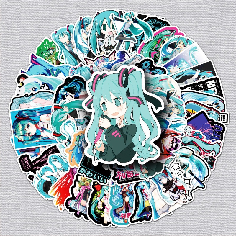 Hatsune Miku Graffiti Stickers - Memo Pad Sticky บทวิจารณ์และราคา