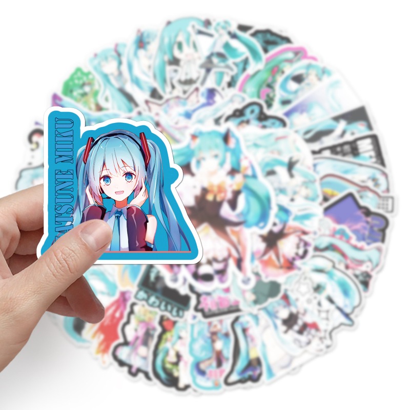 Hatsune Miku Graffiti Stickers - Memo Pad Sticky บทวิจารณ์และราคา