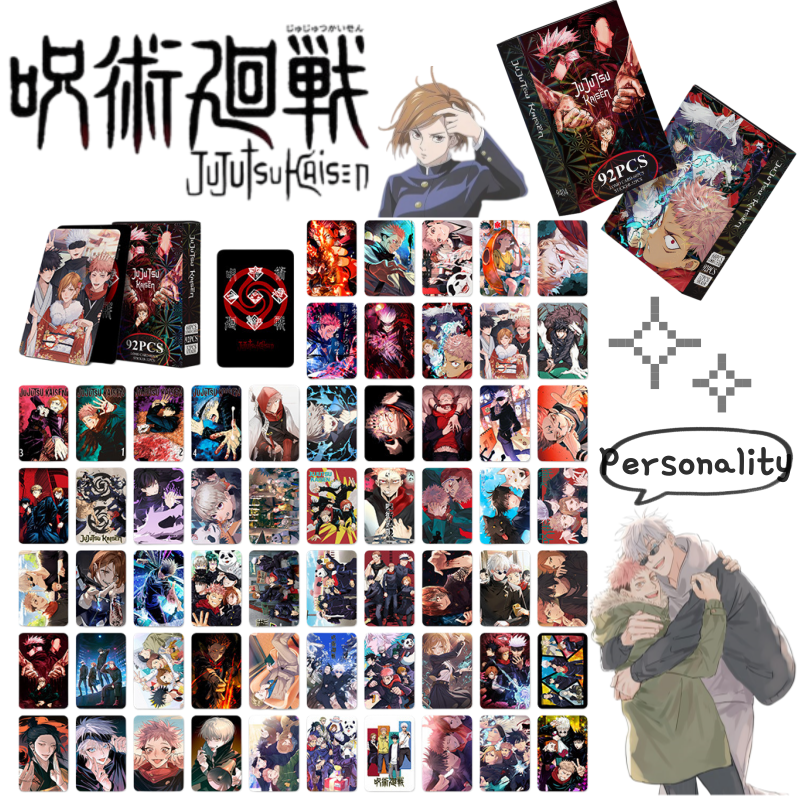 92pcs Jujutsu Kaisen Yuji Itad - Memo Pad Sticky บทวิจารณ์และราคา
