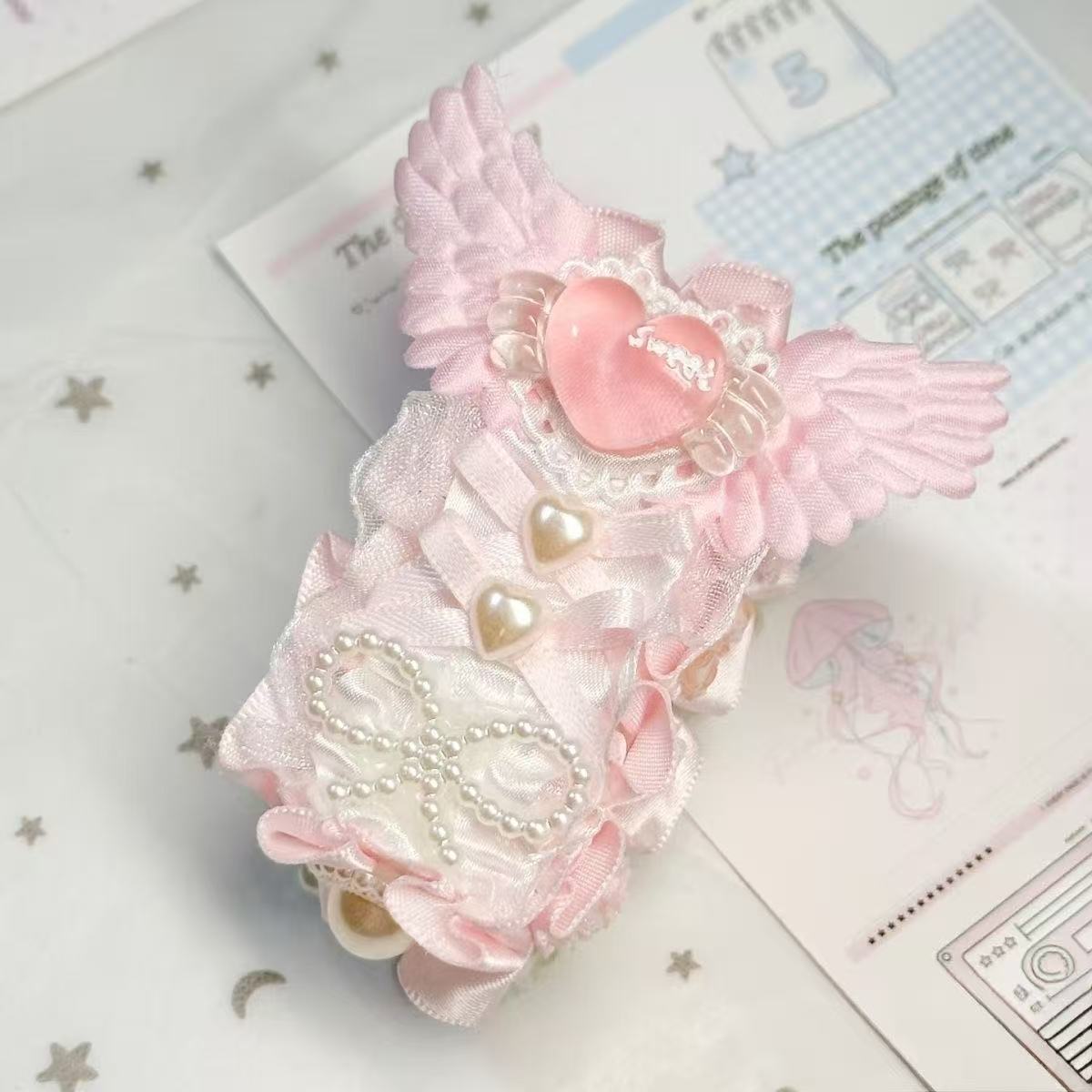 Cute Pink Mini Stapler Creamy  - Stationery And Office Supply Chain บทวิจารณ์และราคา