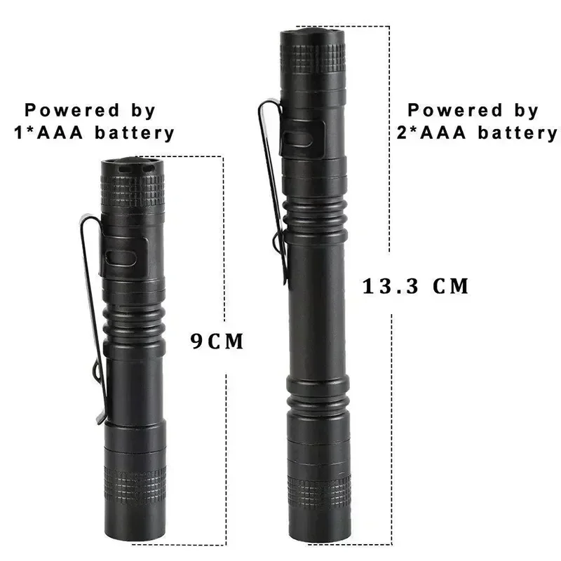 Portable Mini LED Pen Flashlig - Stationery Supply บทวิจารณ์และราคา