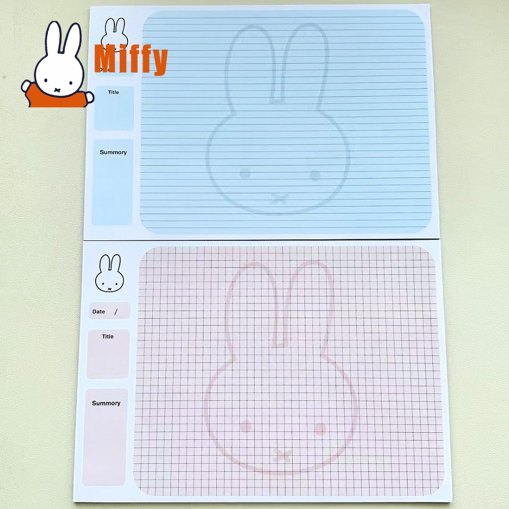 Kawaii Miffy Memo Pad Cute Rab - Office Supply Office Stationery Items บทวิจารณ์และราคา