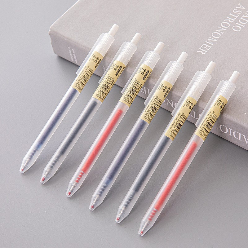 6/10Pcs 0.5mm Retractable Gel  - Office Stationery Supply Business บทวิจารณ์และราคา