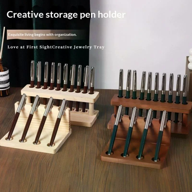Walnut Wood Test Tube Rack Mul - Stationery Office บทวิจารณ์และราคา