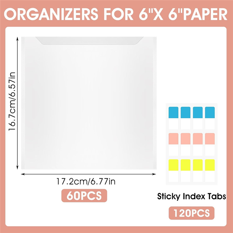 Scrapbook Paper Organizer 60 P - Cardstock Paper Pack บทวิจารณ์และราคา