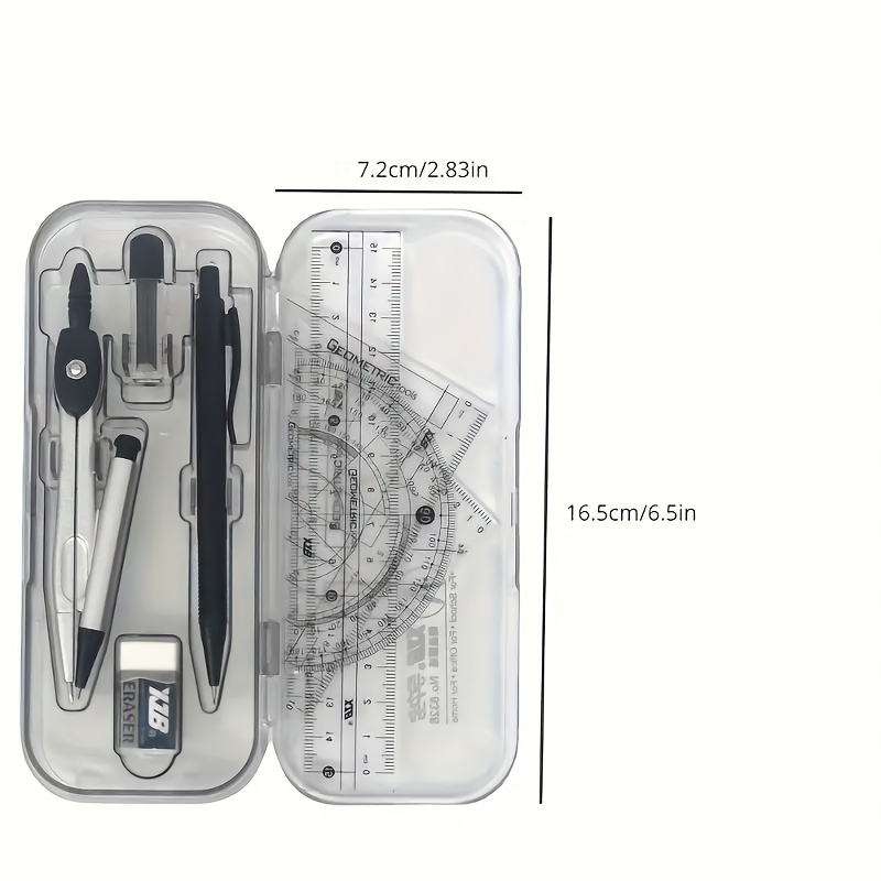 8-in-1 Mathematical Geometry K - Compass Geometry Set บทวิจารณ์และราคา