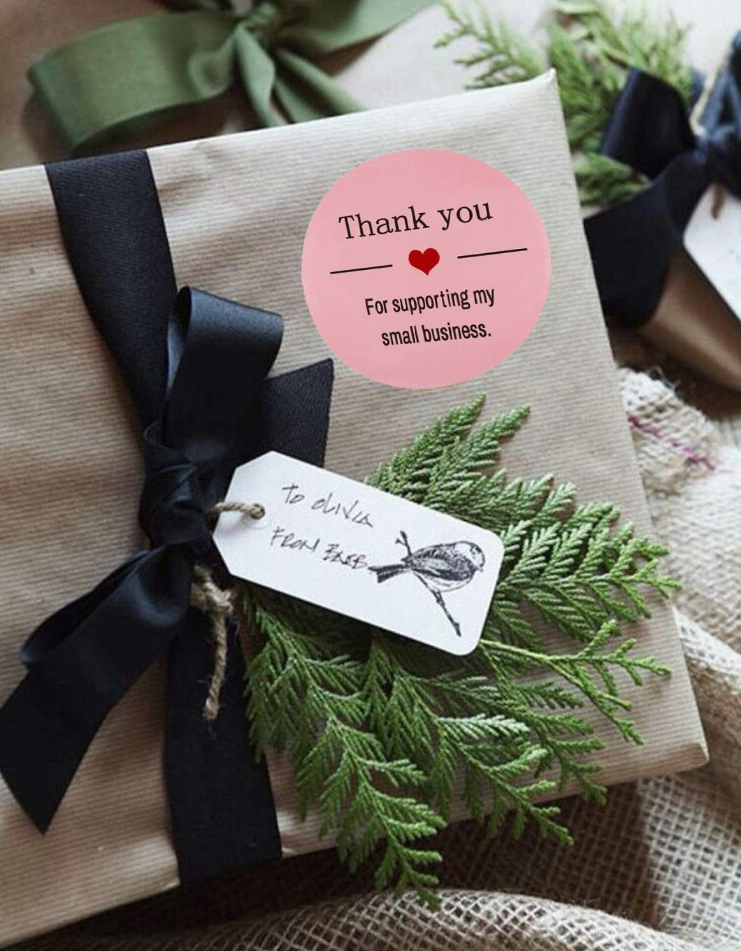 Thank You for Supporting My Sm - Sticker Label Roll บทวิจารณ์และราคา