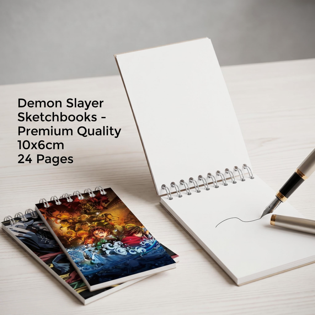 10PCS Demon Slayer Notepads. S - Stationery Office บทวิจารณ์และราคา