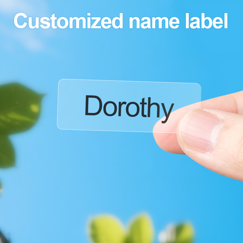 Custom Waterproof Name Sticker - Sticker Label Roll บทวิจารณ์และราคา