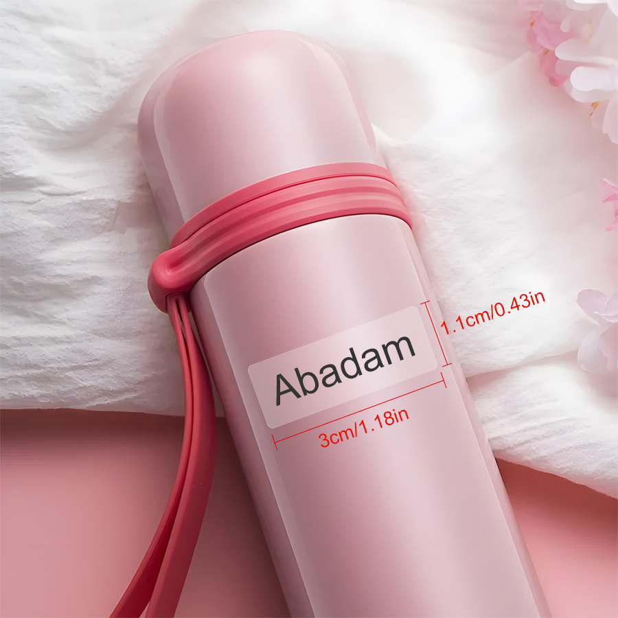 Custom Waterproof Name Sticker - Sticker Label Roll บทวิจารณ์และราคา