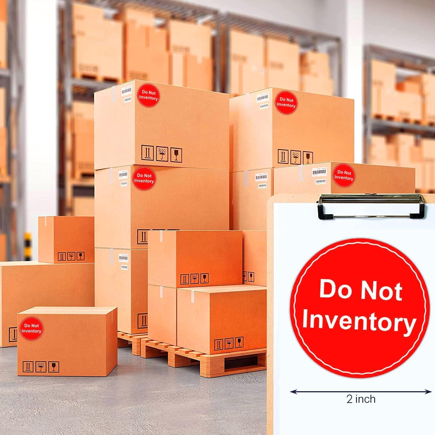 Do Not Inventory Labels 2 inch - Sticker Label Roll บทวิจารณ์และราคา