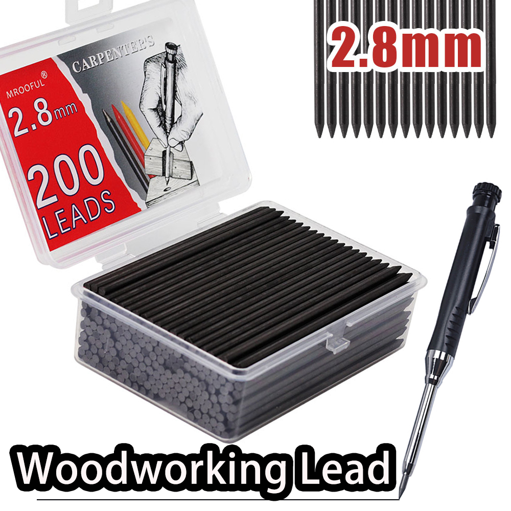 Large Capacity 2.8mm Woodworki - Mechanical Pencil Lead บทวิจารณ์และราคา