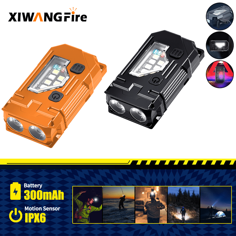 Mini Keychain EDC Flashlight - - Stationery Supply บทวิจารณ์และราคา