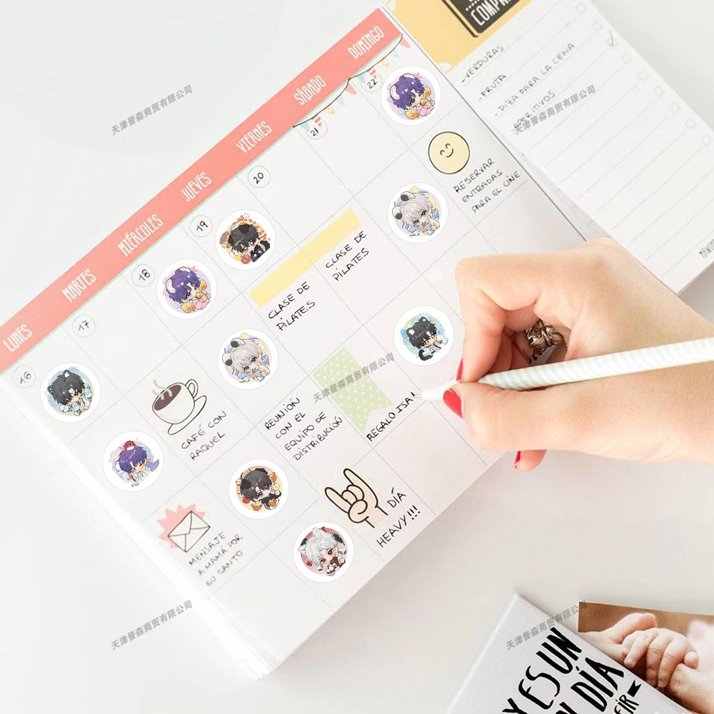 500Pcs Roll Kawaii Cartoon Sti - Memo Pad Sticky บทวิจารณ์และราคา