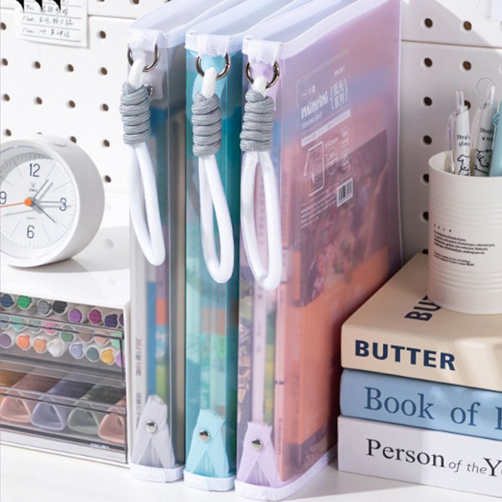 Portable Transparent A4 Zipper - Supply Of Office Stationery บทวิจารณ์และราคา