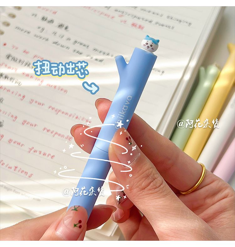 Kawaii Chiikawa Gel Pen Rotati - Office Supply Office Stationery Items บทวิจารณ์และราคา